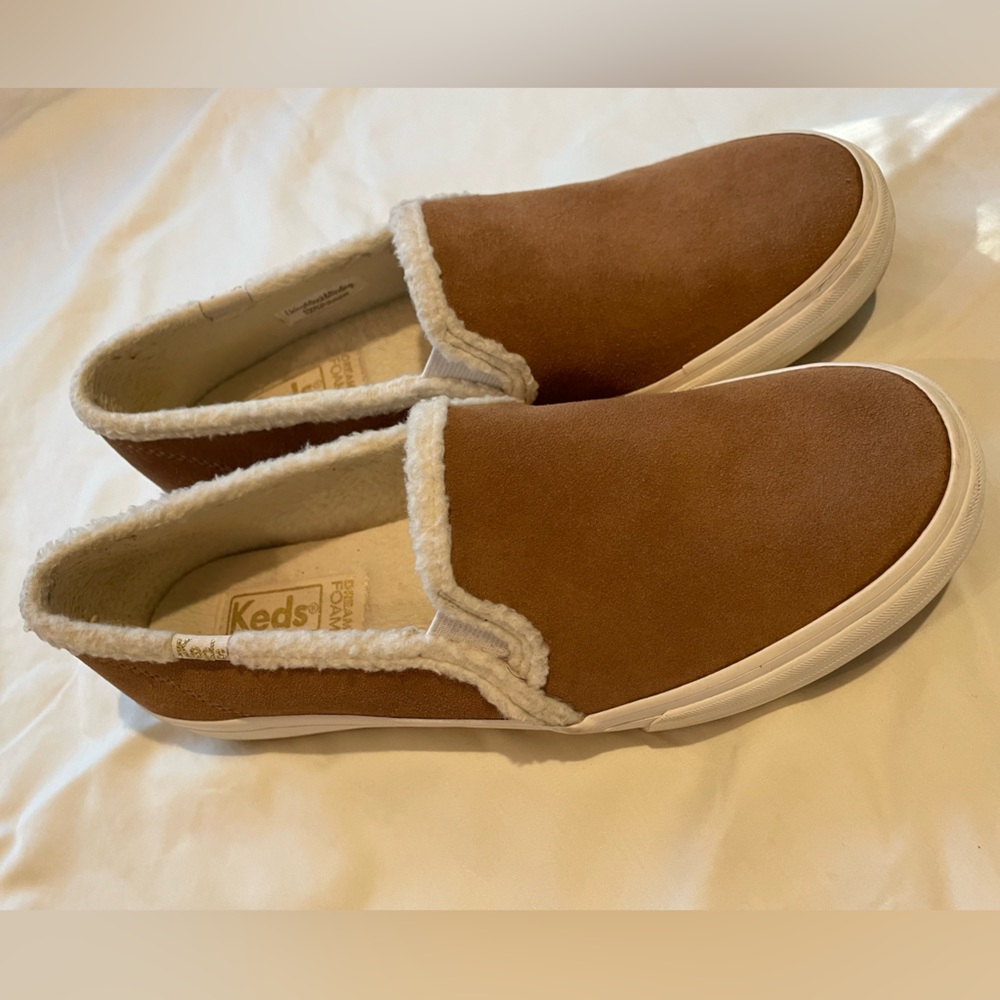 Keds Brown Slip-On Sneakers